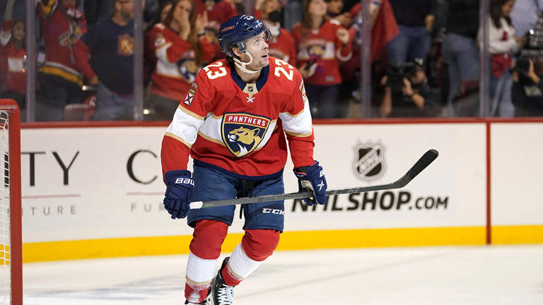 Carter Verhaeghe vann det förlorade mästerskapet i Florida Panthers